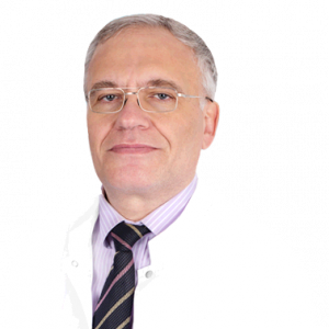 Шифрин Олег Самуилович Заведующий отделением хронических заболеваний кишечника и поджелудочной железы, Заслуженный врач РФ, д.м.н., профессор кафедры пропедевтики внутренних болезней